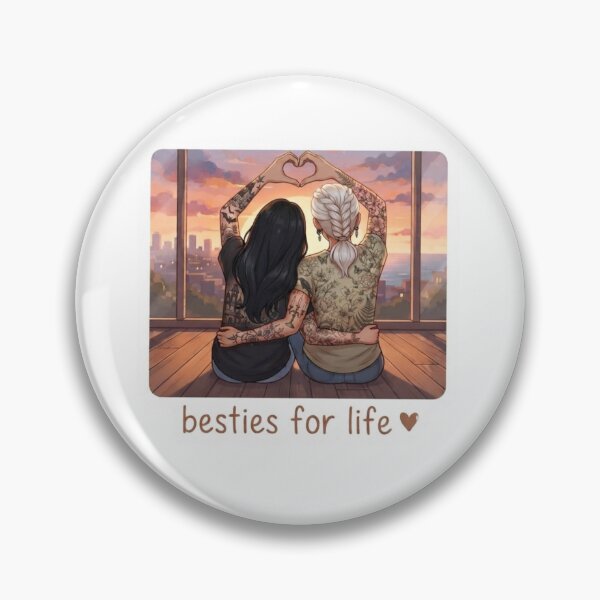 Item preview, Mejores amigos para toda la vida designed and sold by The Creepy Kooky Coven.