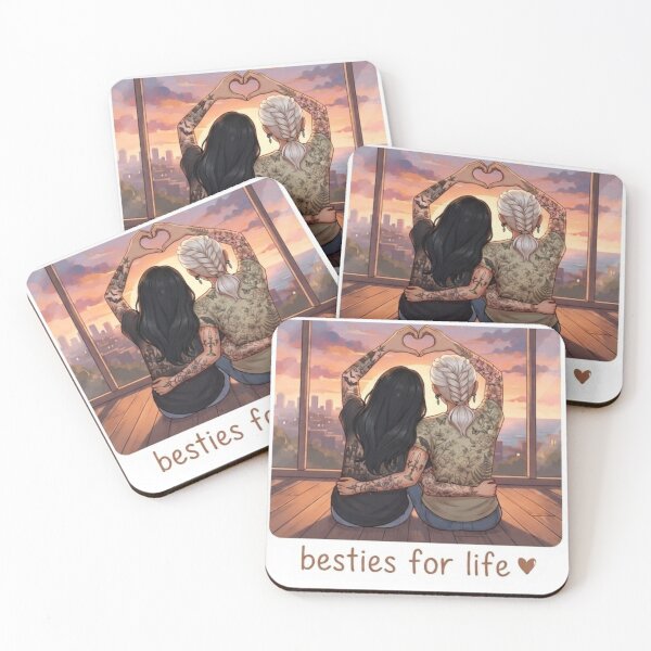 Item preview, Besties for Life designed and sold by The Creepy Kooky Coven.