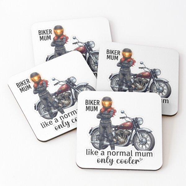 Item preview, Cool AF Biker Mum designed and sold by The Creepy Kooky Coven.