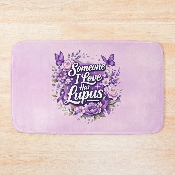 Item preview, Lupus Awareness – Purple Ribbon Butterfly Hope & Strength Design designed and sold by MysticOzzy.