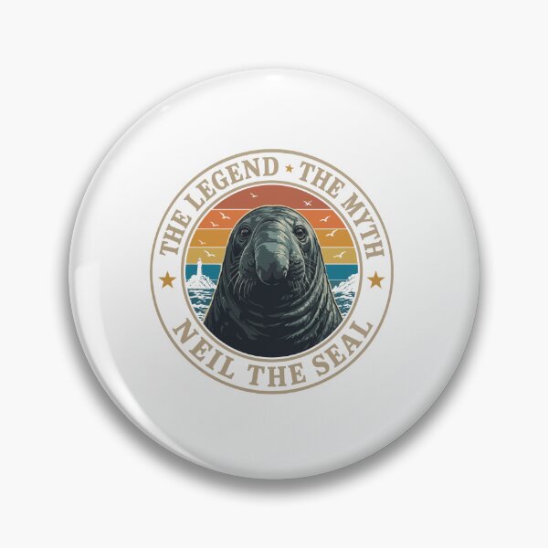 Item preview, Neil the Seal - Emotional Support Cone | Funny Tasmanian Seal designed and sold by Uglyandcute.