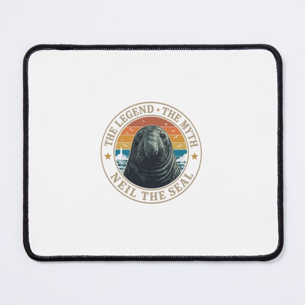 Item preview, Neil the Seal - Emotional Support Cone | Funny Tasmanian Seal designed and sold by Uglyandcute.
