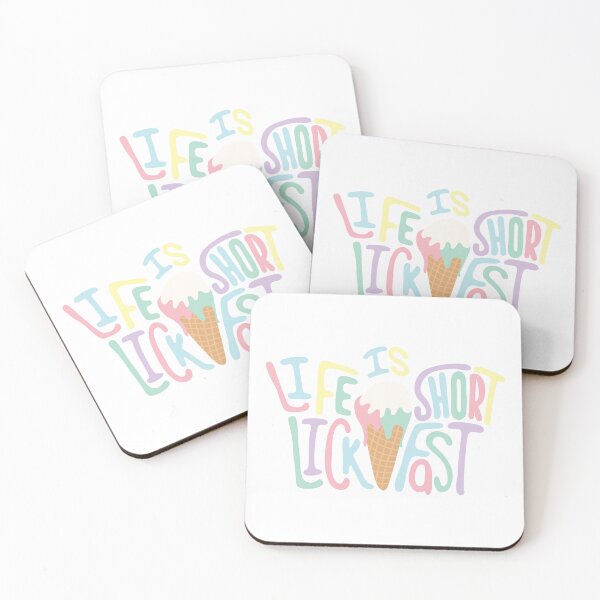 Item preview, Life is short lick fast - AA0185C designed and sold by LionsHut.