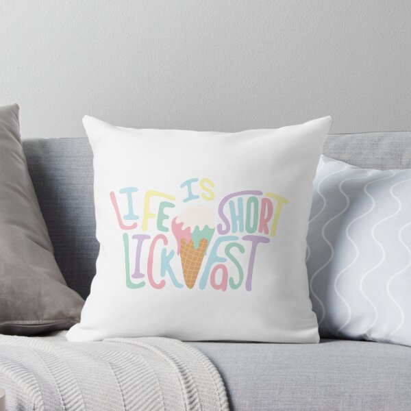 Item preview, Life is short lick fast - AA0185C designed and sold by LionsHut.
