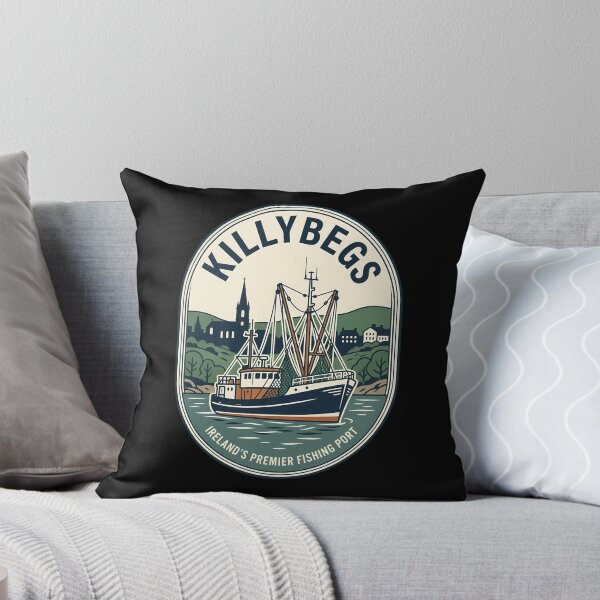 Item preview, Killybegs Ireland Fishing Boat Vintage Travel Emblem designed and sold by k3rstman1.