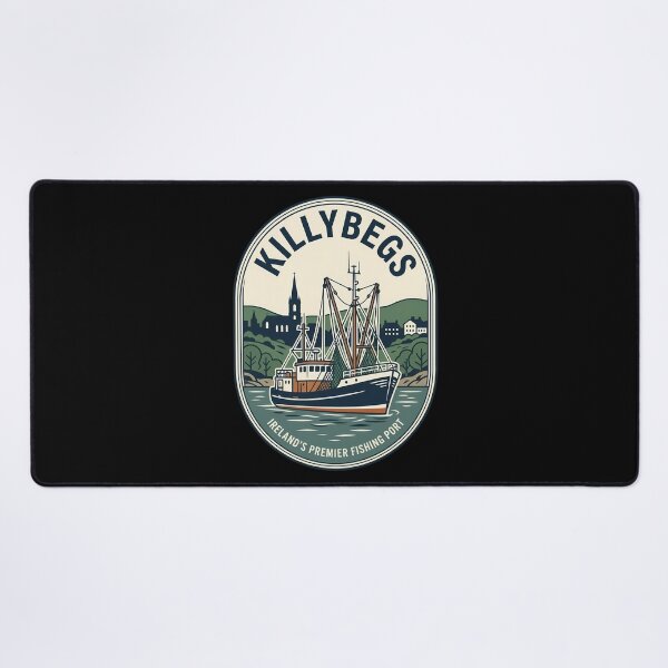 Item preview, Killybegs Ireland Fishing Boat Vintage Travel Emblem designed and sold by k3rstman1.
