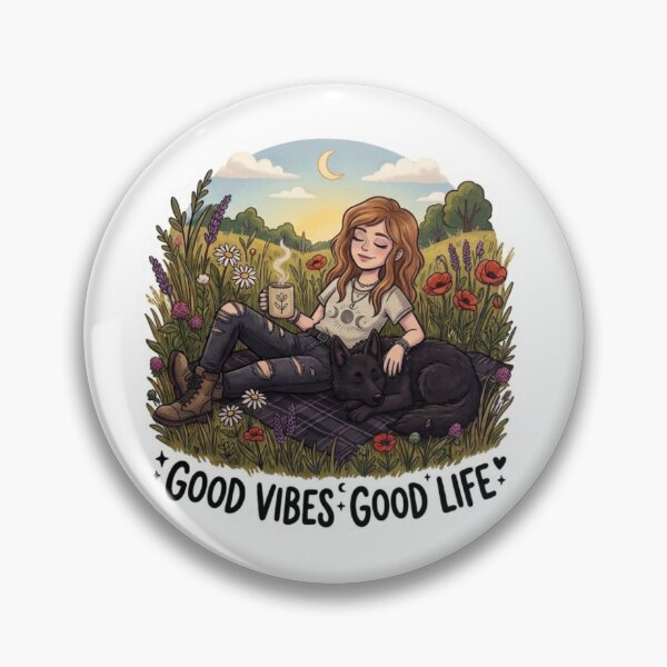 Item preview, Good vibes Good life designed and sold by The Creepy Kooky Coven.