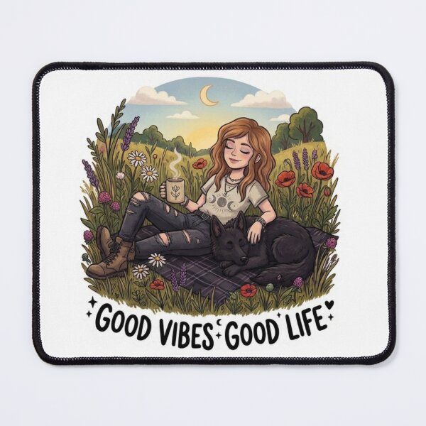 Item preview, Good vibes Good life designed and sold by The Creepy Kooky Coven.