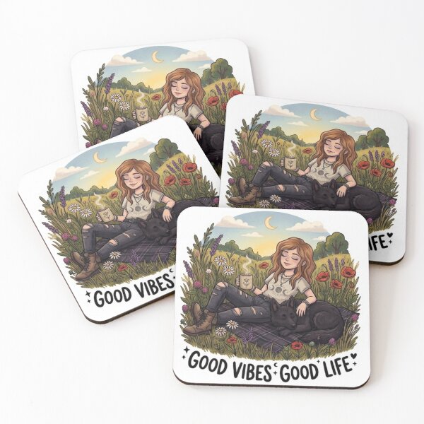 Item preview, Good vibes Good life designed and sold by The Creepy Kooky Coven.