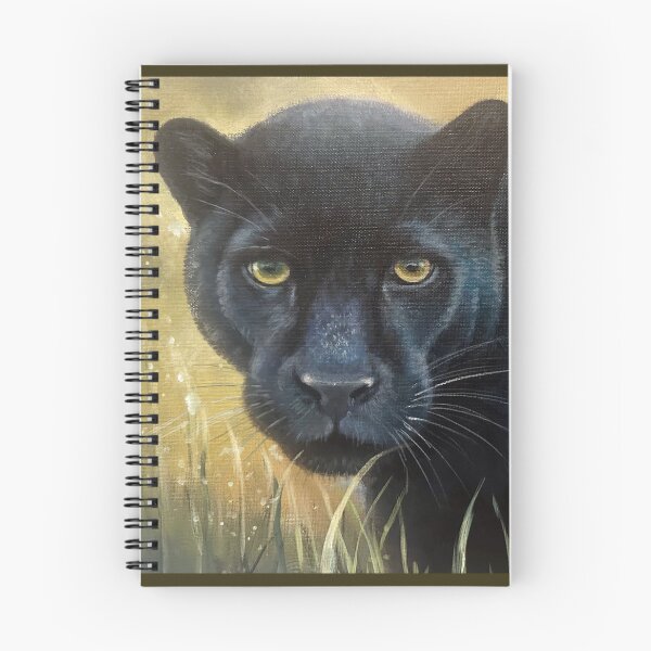 Item preview, Mystic Black Panther Stealth Predator Painting designed and sold by Artdesrapides.