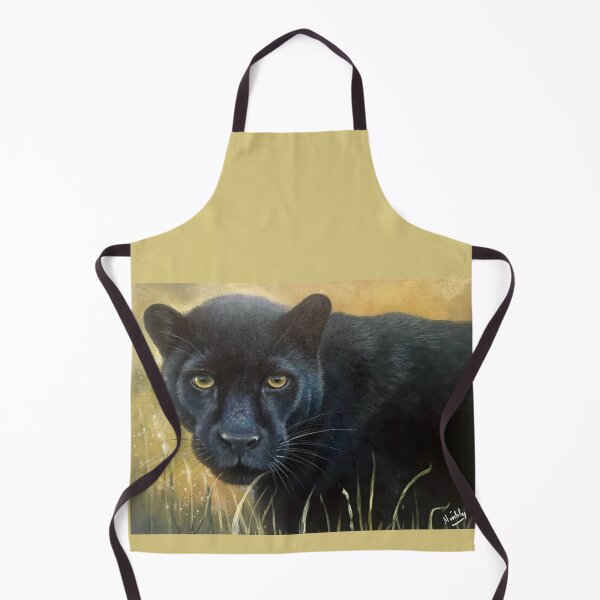 Item preview, Mystic Black Panther Stealth Predator Painting designed and sold by Artdesrapides.