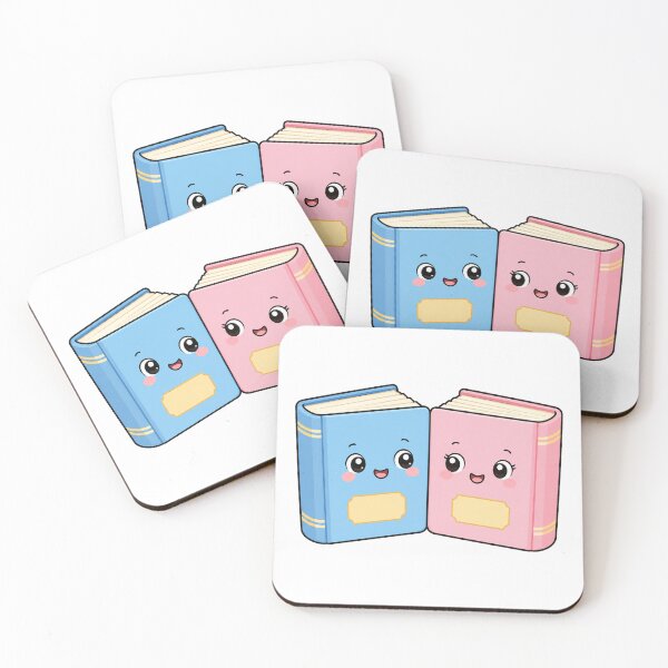Item preview, Cute Kawaii Book Friends Cartoon Reading Design designed and sold by Seculinator.