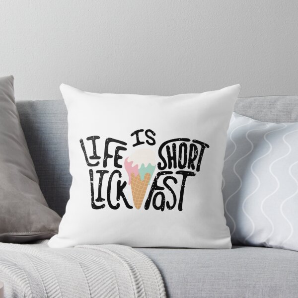 Item preview, Life is short lick fast - AA0185B designed and sold by LionsHut.