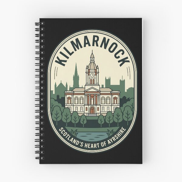 Item preview, Kilmarnock Ayrshire Scotland Vintage Travel Emblem designed and sold by k3rstman1.