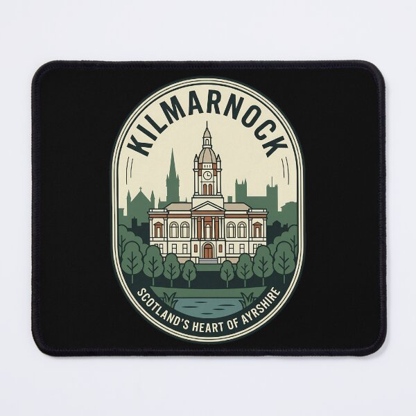 Item preview, Kilmarnock Ayrshire Scotland Vintage Travel Emblem designed and sold by k3rstman1.