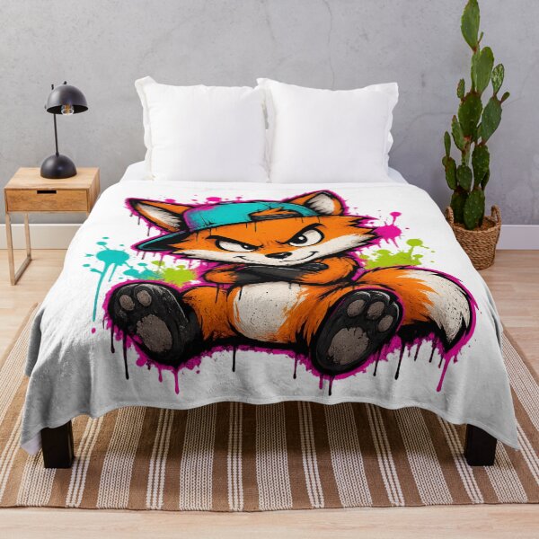 Item preview, Graffiti Fox designed and sold by Thor-stone.