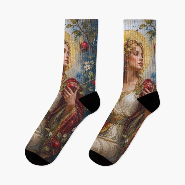 Item preview, Idunn, Norse goddess of youth, spring and renewal painting. designed and sold by GalleryKauffeld.