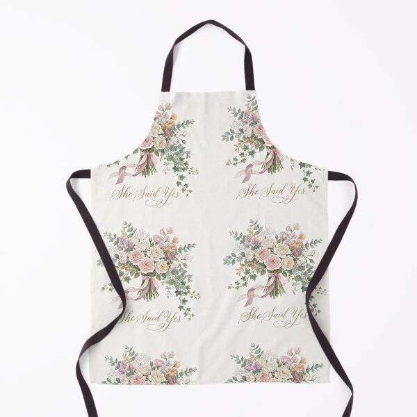 Item preview, Bride Shirt – She Said Yes Wedding Floral Bachelorette Botanical Tee designed and sold by DmaarGroup.
