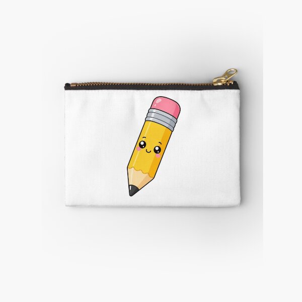 Item preview, Cute Kawaii Pencil Cartoon Smiling School Supply Design designed and sold by Seculinator.