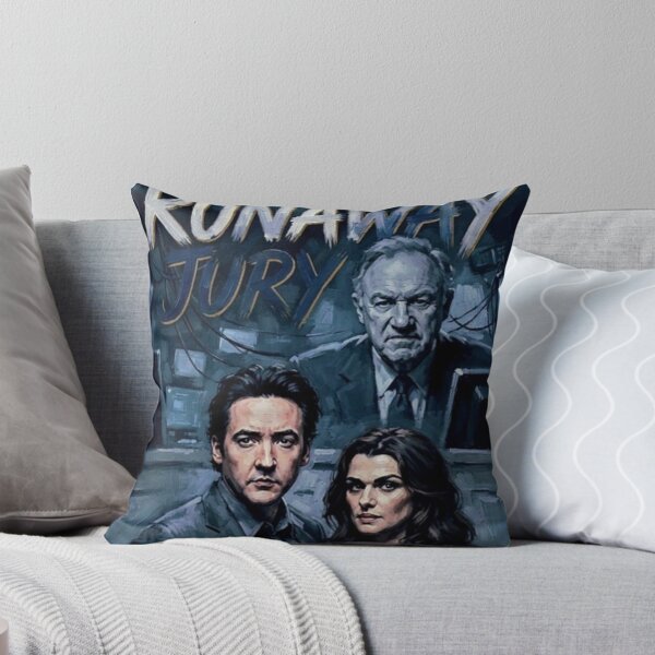 Item preview, Runaway Jury Retro Legal Courtroom Thriller Drama Tribute Art Poster designed and sold by Art's Diner.
