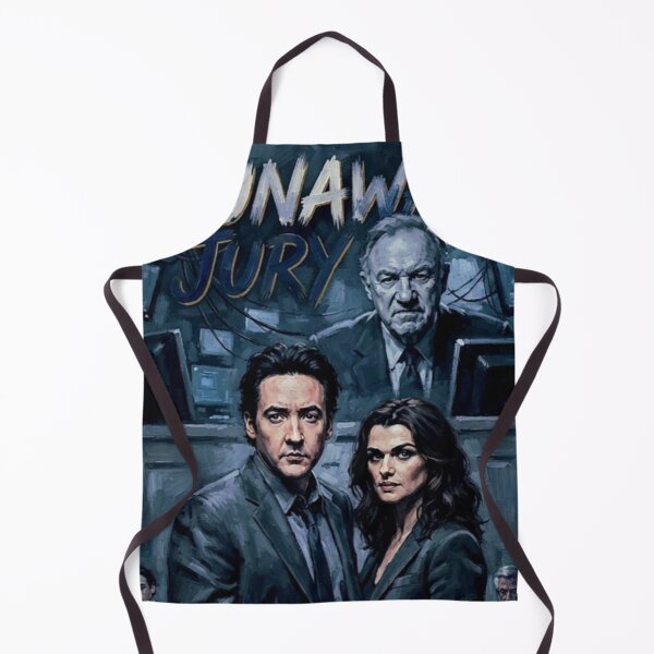 Item preview, Runaway Jury Retro Legal Courtroom Thriller Drama Tribute Art Poster designed and sold by Art's Diner.