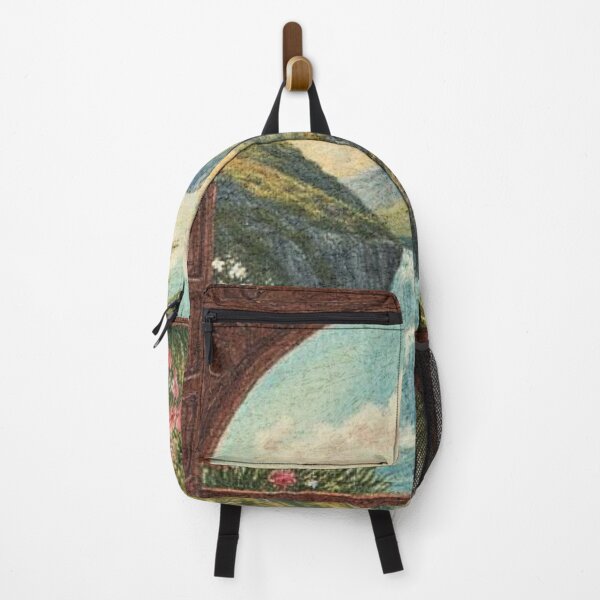 Item preview, Cottagecore Mountain Waterfall Art  designed and sold by Bright Stone .