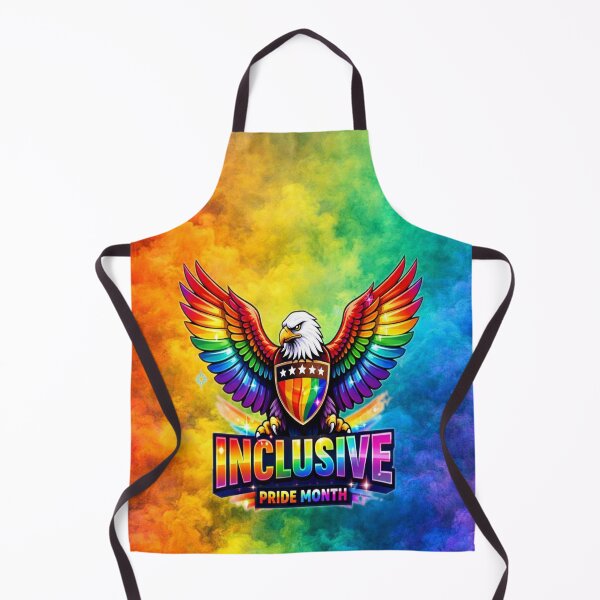Item preview, Inclusive Pride Eagle – Celebrate Diversity designed and sold by MysticOzzy.