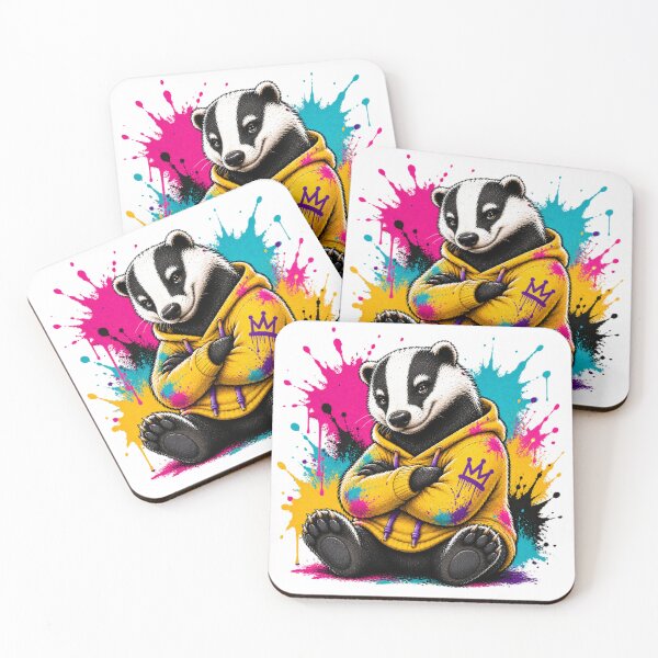 Item preview, Graffiti Badger designed and sold by Thor-stone.