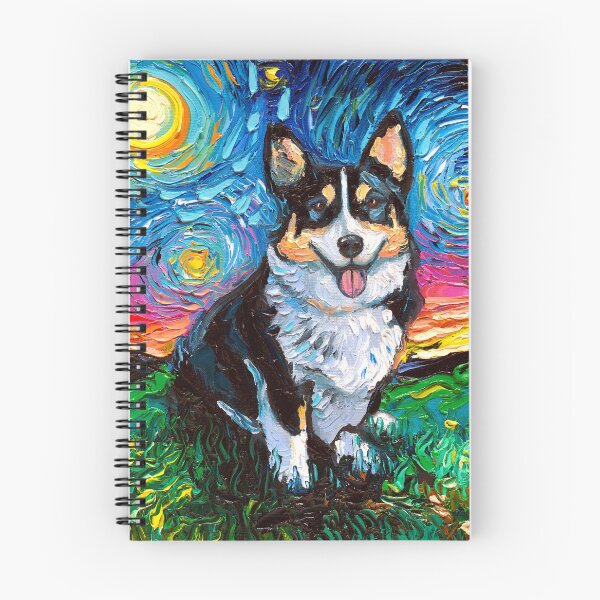 Item preview, Tri Color Corgi Night designed and sold by AjaTrier.