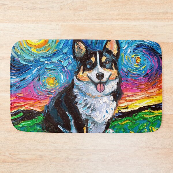Item preview, Tri Color Corgi Night designed and sold by AjaTrier.