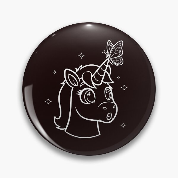 Item preview, Cute Unicorn with Butterfly Kawaii Illustration designed and sold by ArtPer-design.