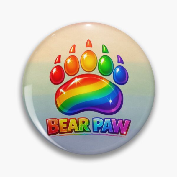 Item preview, Radiant Bear Paw – Pride in Every Step designed and sold by MysticOzzy.