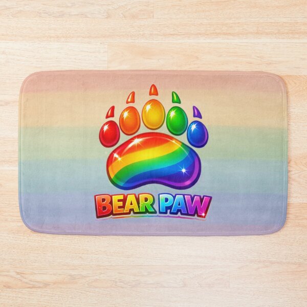 Item preview, Radiant Bear Paw – Pride in Every Step designed and sold by MysticOzzy.