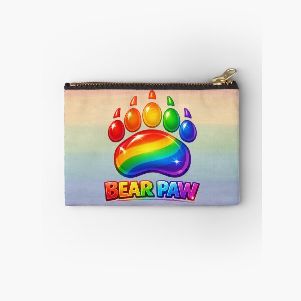 Item preview, Radiant Bear Paw – Pride in Every Step designed and sold by MysticOzzy.