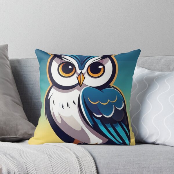 Item preview, Art - Contemporary Owl, Colorful Graphic Pattern designed and sold by World-Pets.