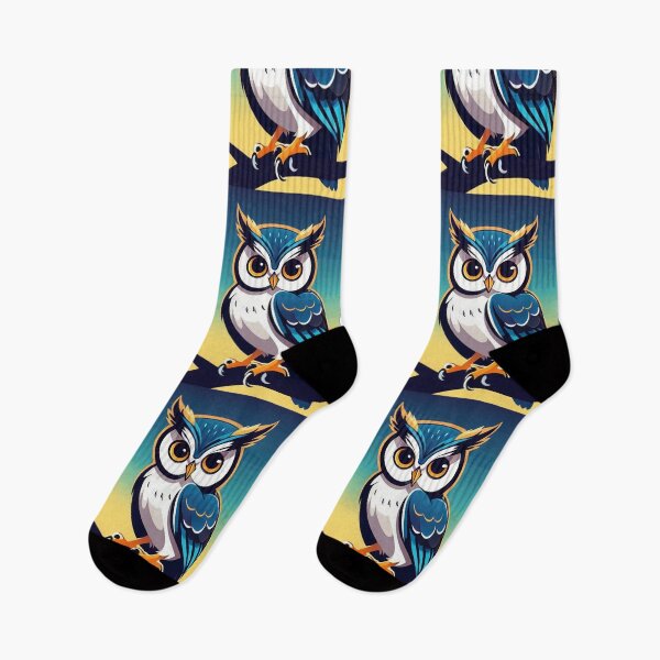 Artikelvorschau, Art - Contemporary Owl, Colorful Graphic Pattern entworfen und verkauft von World-Pets.
