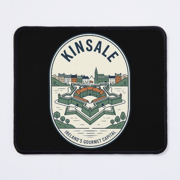Item preview, Kinsale Ireland Charles Fort Vintage Travel Emblem designed and sold by k3rstman1.