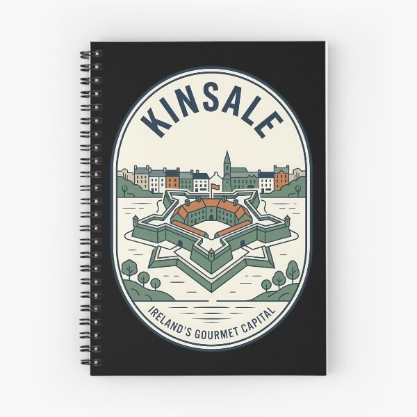 Item preview, Kinsale Ireland Charles Fort Vintage Travel Emblem designed and sold by k3rstman1.