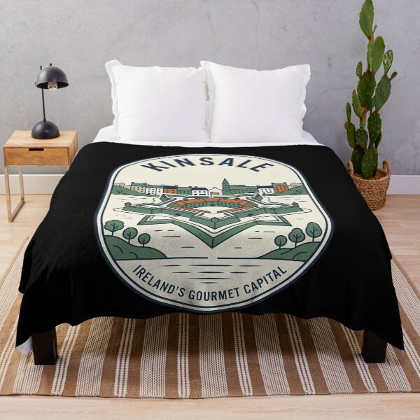 Item preview, Kinsale Ireland Charles Fort Vintage Travel Emblem designed and sold by k3rstman1.