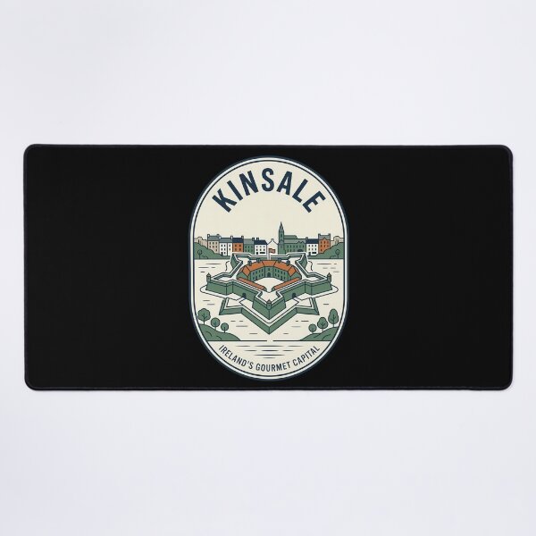 Item preview, Kinsale Ireland Charles Fort Vintage Travel Emblem designed and sold by k3rstman1.