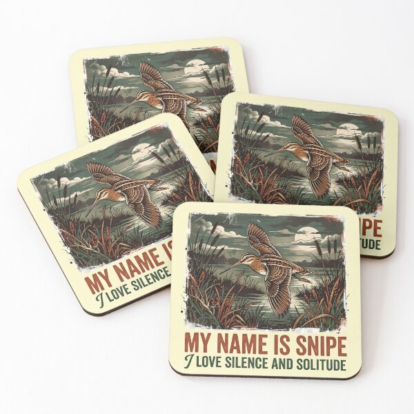 Item preview, My name is Snipe - I love silence and solitude designed and sold by ParadoxParadox.