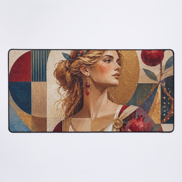 Item preview, Norse goddess Idunn painting. designed and sold by GalleryKauffeld.