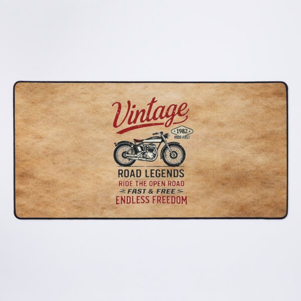 Item preview, Vintage Road Legends – Endless Freedom Motorcycle Poster designed and sold by MysticOzzy.