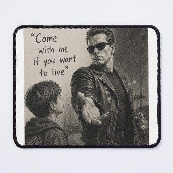 Item preview, Come with me if you want to live designed and sold by CinemaChronik.