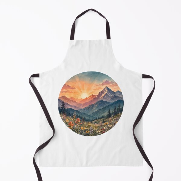Item preview, Mountain sunrise designed and sold by trendspatterns.