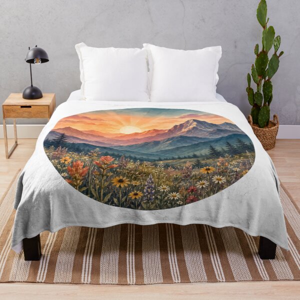 Item preview, Mountain sunrise designed and sold by trendspatterns.