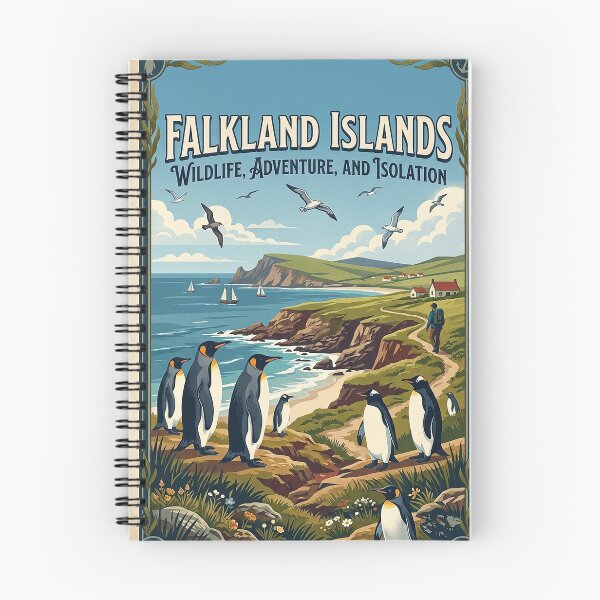 Item preview, Falkland Islands Travel Poster designed and sold by ArtworkNorth.
