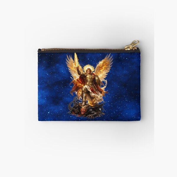 Item preview, Saint Michael the Archangel Defeating Satan designed and sold by MysticOzzy.