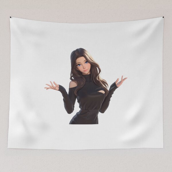 Item preview, Cute Anime Girl Aesthetic Streetwear Otaku Graphic designed and sold by Lilith.3x313 Vault.