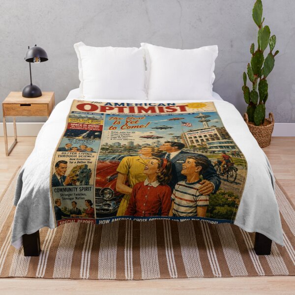 Item preview, America Optimist 1950s designed and sold by LoudMouthArt.
